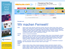 Tablet Screenshot of fernweh.com