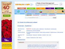 Tablet Screenshot of amsterdam.fernweh.com