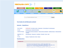 Tablet Screenshot of helsinki.fernweh.com