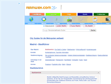 Tablet Screenshot of madrid.fernweh.com