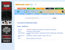 Tablet Screenshot of dubai.fernweh.com