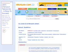 Tablet Screenshot of mailand.fernweh.com